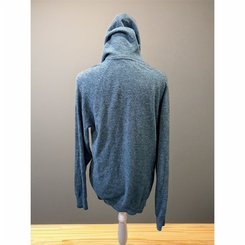 Sonoma Women's Blue Fleece Pullover Hoodie Size S with Pockets - Picture 6 of 6